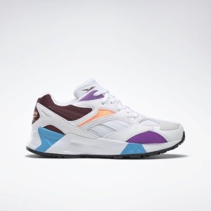 Reebok Aztrek 96 Turnschuhe Kinder - Weiß/Bordeaux - DE 968-PHU